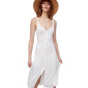 Wilfred Free Aritzia button up dress. NWOT.